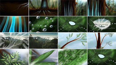 Giants Rising | Wireframe 3D scene for Water Transport | Video by Little Fluffy Clouds a Bay Area Animation Studio