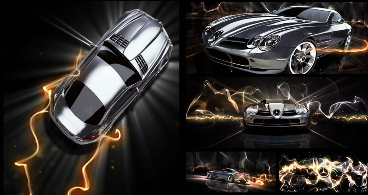 Mercedes SLR300 | Out of This World | Video by Little Fluffy Clouds a Bay Area Animation Studio