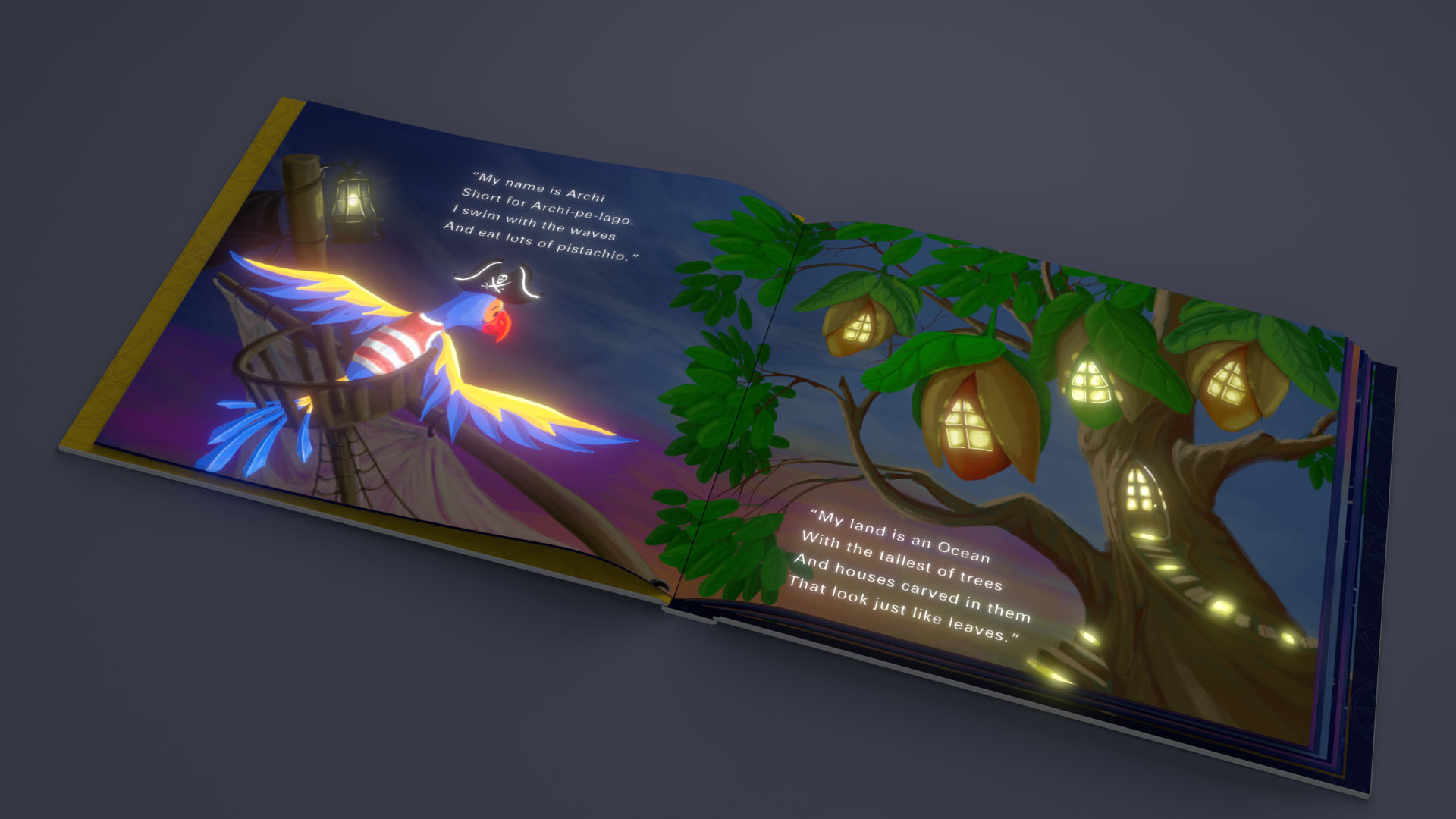 Google | Light 2 Night | Storybook by Little Fluffy Clouds a Bay Area Animation Studio